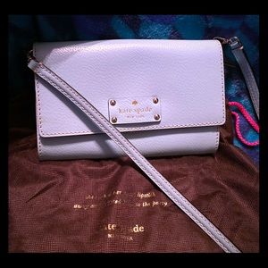 Kate Spade Robbins Egg crossbody clutch
